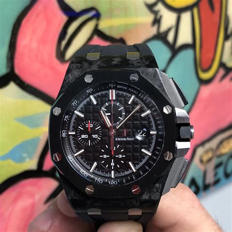 audemars piguet royal oak offshore carbon chronograph|royal oak offshore collection sale.